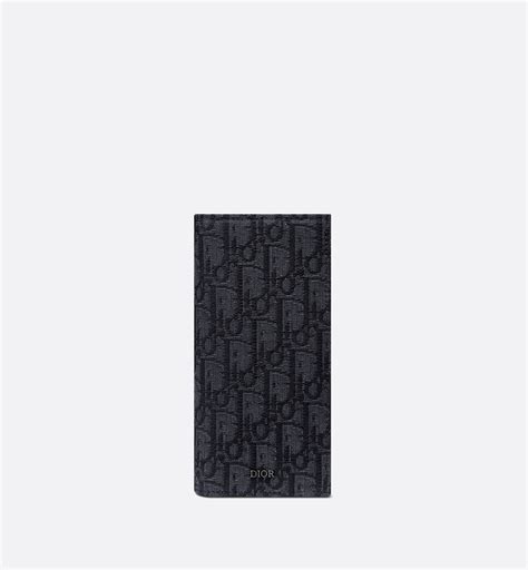 dior jacquad long wallet men|Vertical Long Wallet Beige and Black Dior Oblique Jacquard.